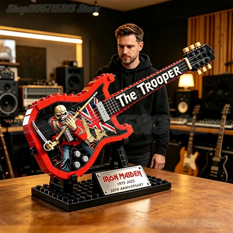 Brick Guitar Model Kit DIY Min - Electrical ulasan dan harga