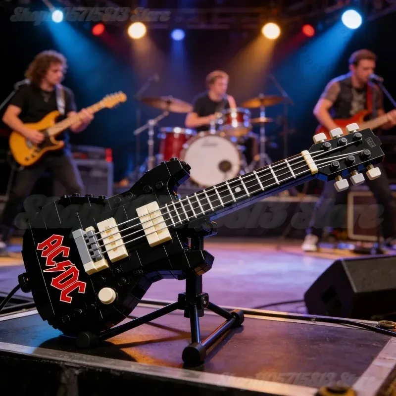 Brick Guitar Model Kit DIY Min - Electrical ulasan dan harga