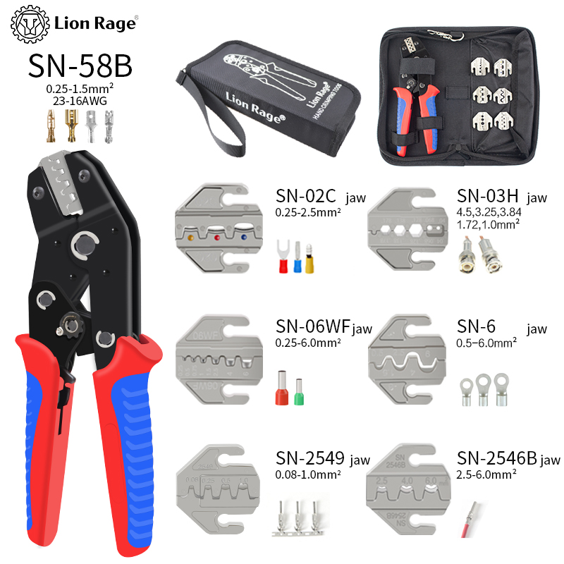 Ratchet Crimping Tool SN-58B P - Automatic Wire Stripper Cutter ulasan dan harga