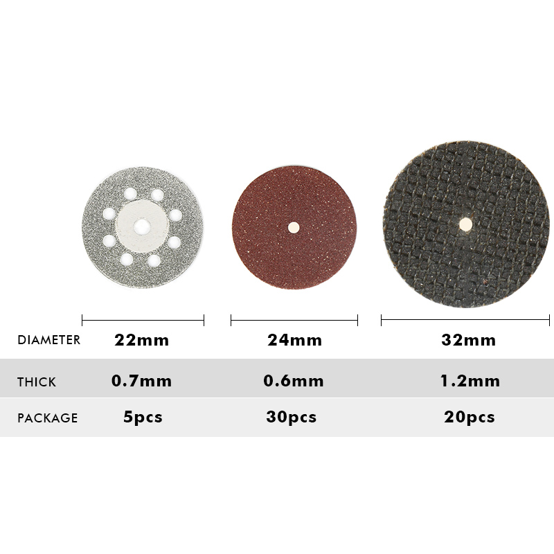 60PCS/lot Grinding Wheel Circu - Cordless Rotary Tool Kit Accessories ulasan dan harga