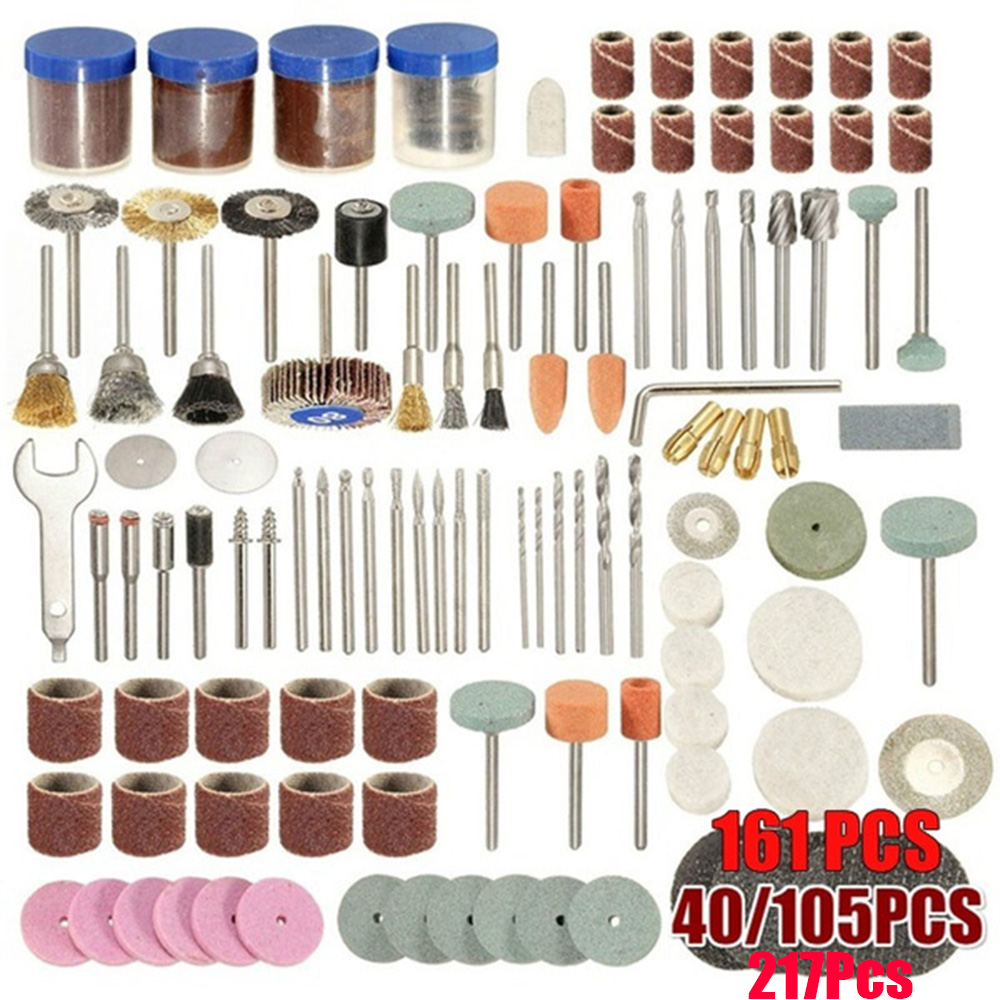 40~217Pcs Power Tools Rotary T - Cordless Rotary Tool Kit Accessories ulasan dan harga