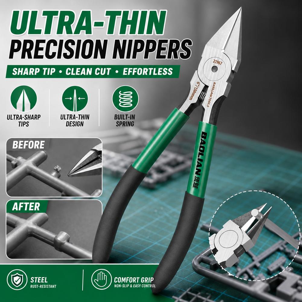 Ultra-Sharp Flush Cutter Plier - Automatic Wire Stripper Cutter ulasan dan harga