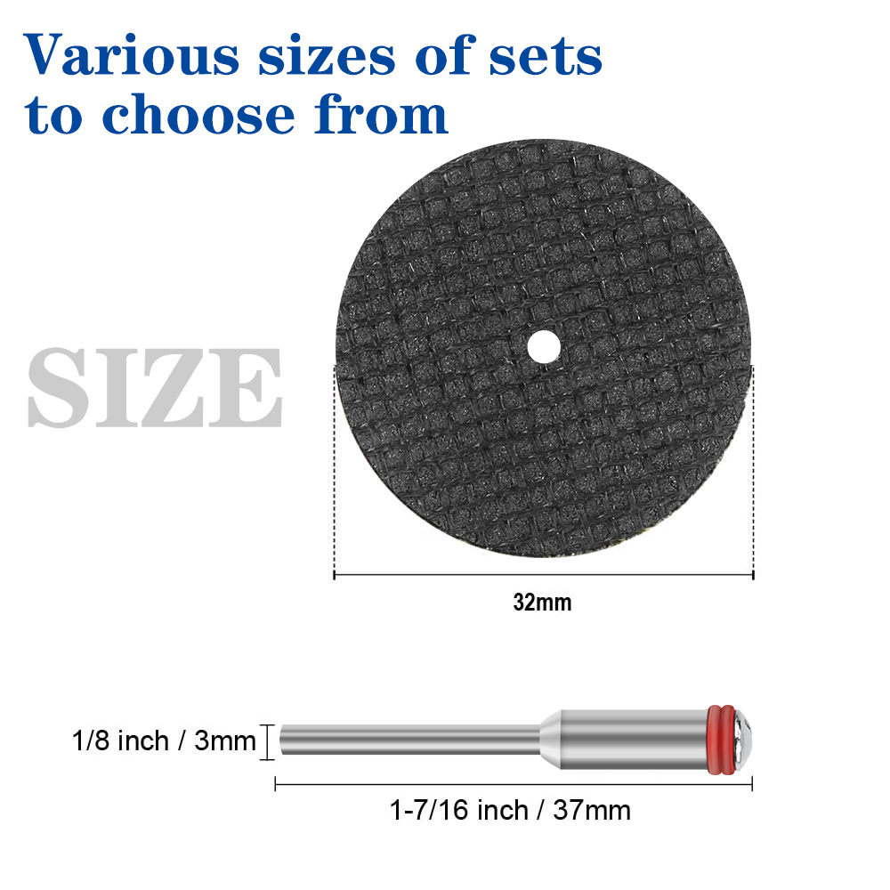 XCAN 32mm Abrasive Cutting Dis - Cordless Rotary Tool Kit Accessories ulasan dan harga