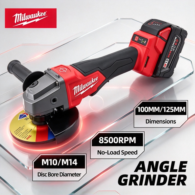 New Original Genuine Milwaukee - Brushless Angle Grinder Battery Powered ulasan dan harga